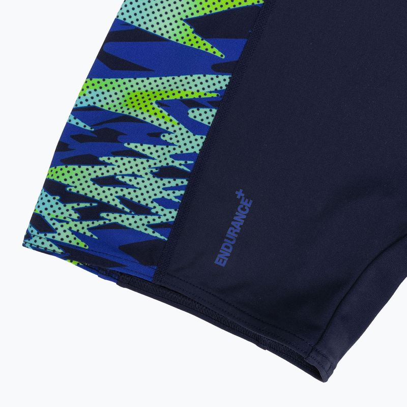 Dámské jednodílné plavky Speedo Hyperboom Splice Muscleback Legsuit peacoat/sapphire 4