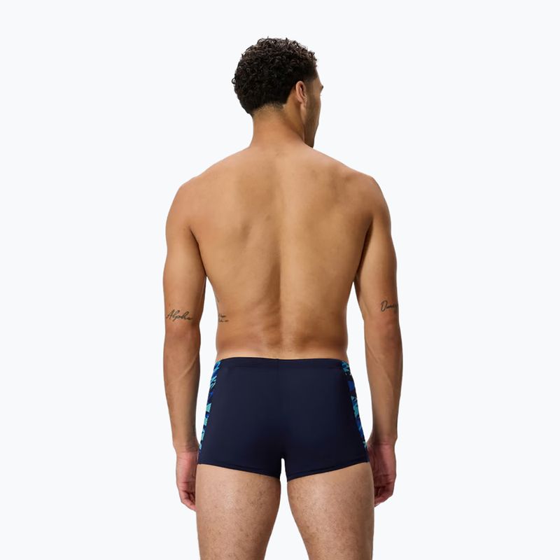 Pánské plavky boxerky Speedo Hyperboom Splice Aquashort peacoat/deep sapphire 2