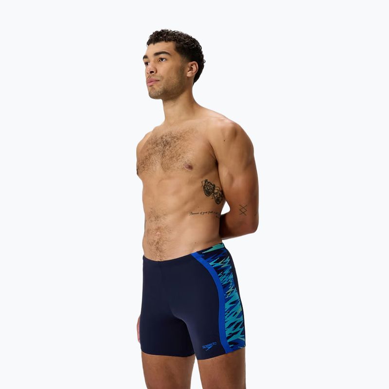 Pánské plavky Speedo Hyper Boom Splice Mid peacoat/deep sapphire 3