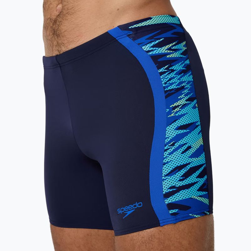 Pánské plavky Speedo Hyper Boom Splice Mid peacoat/deep sapphire 4