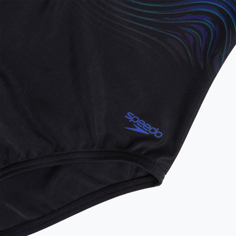 Dámské jednodílné plavky Speedo Print Hydrasuit anthracite 3
