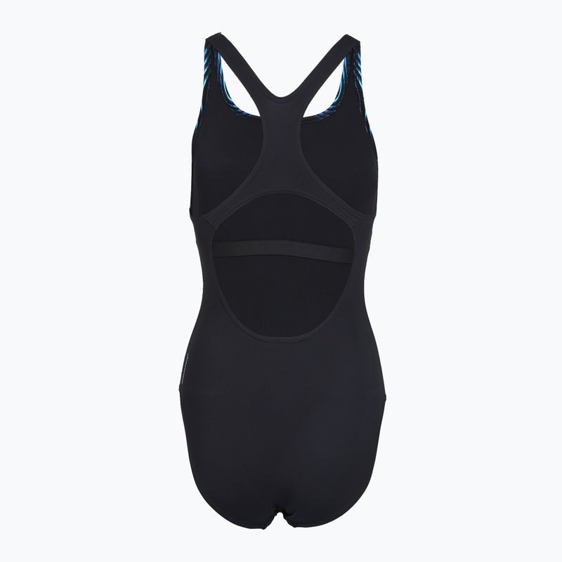 Dámské jednodílné plavky Speedo Print Medalist anthracite 2