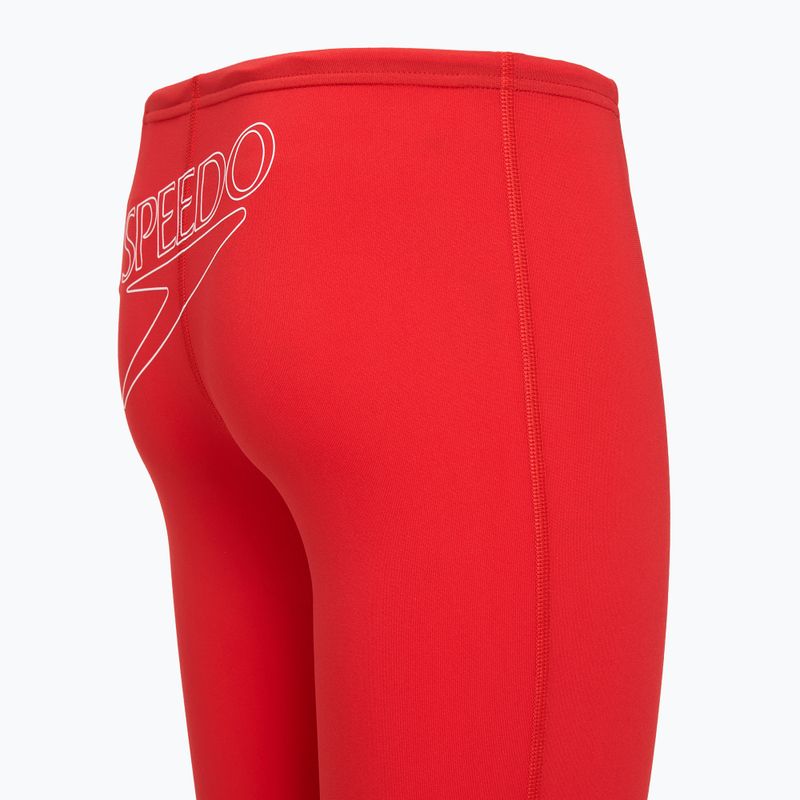 Dětské plavky Speedo Endurance+ Logo Jammer high risk red 4