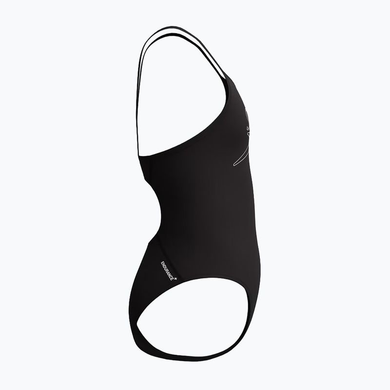 Dětské jednodílné plavky Speedo Endurance+ Logo Thinstrap anthracite 4