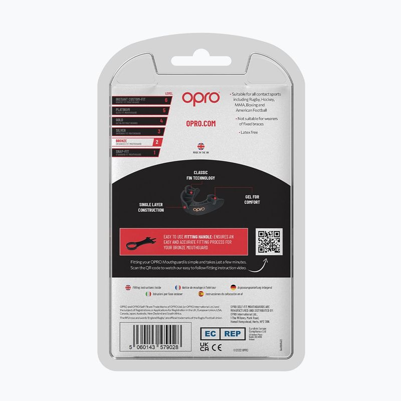Opro GEN5 chránič čelistí černý 9028-BRONZE 3