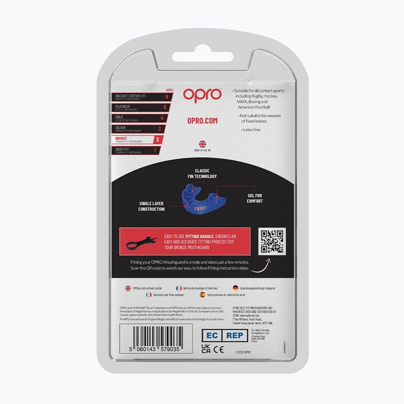 Chránič čelistí í Opro Bronze GEN5 blue 3