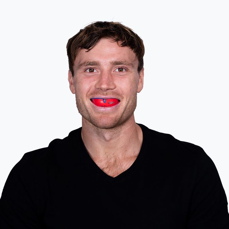 Chránič zubů Opro UFC Silver red 4