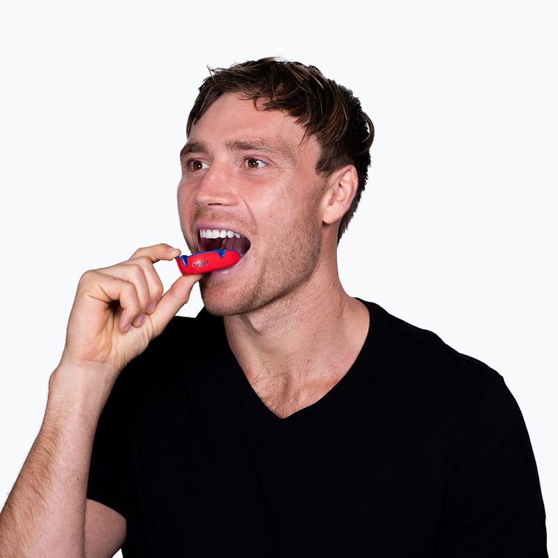 Chránič zubů Opro UFC Silver red 5