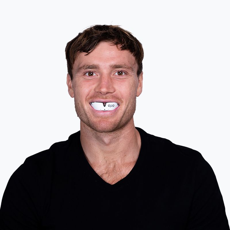 Chránič zubů Opro Silver black/white/white 4