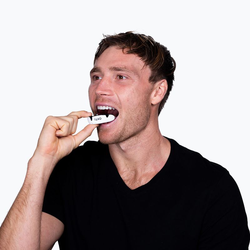 Chránič zubů Opro Silver black/white/white 5