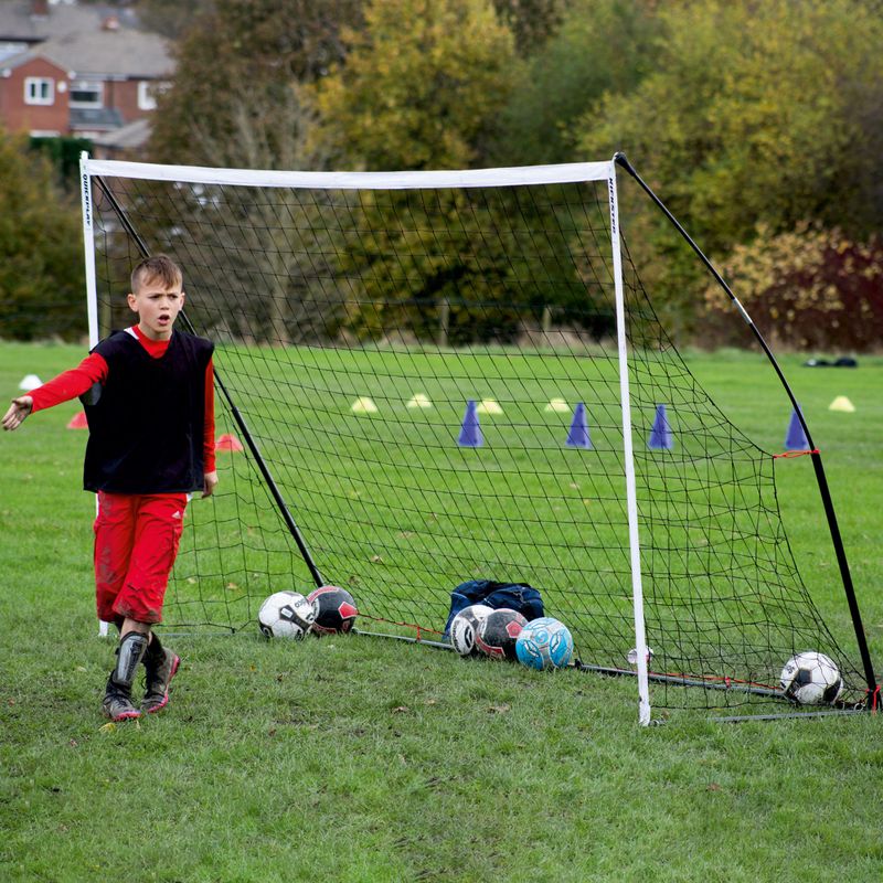 Fotbalová branka QuickPlay Kickster Academy 365 x 180 cm bílá/černá 9