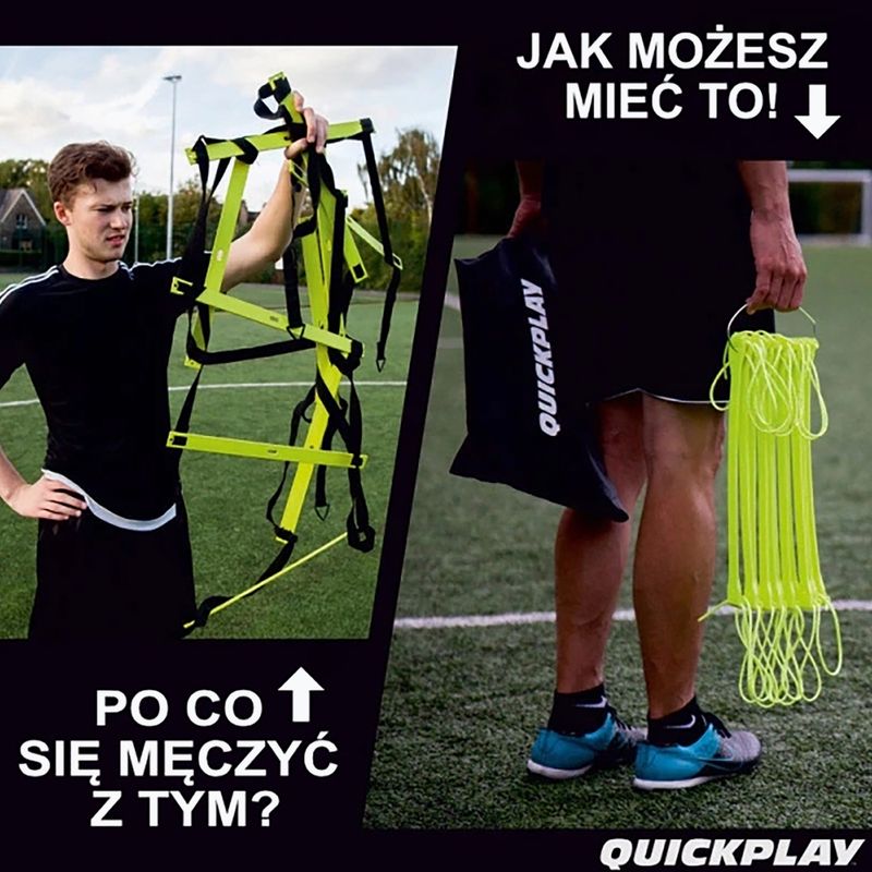Koordinační žebřík QuickPlay Speed Ladder yellow 6