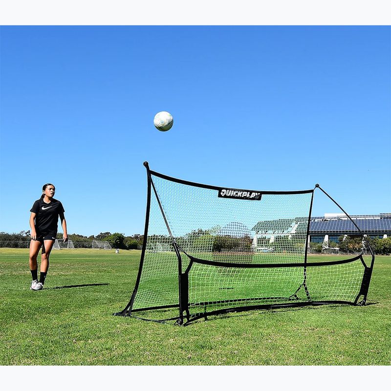 Rebounder QuickPlay Tekkers Dual Net 200 x 120 cm black/green 4