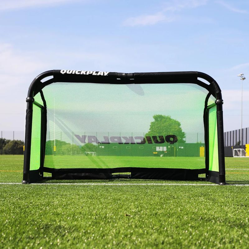 Fotbalová branka Quickplay Pro Alu Training 150 x 100 cm black/green 2