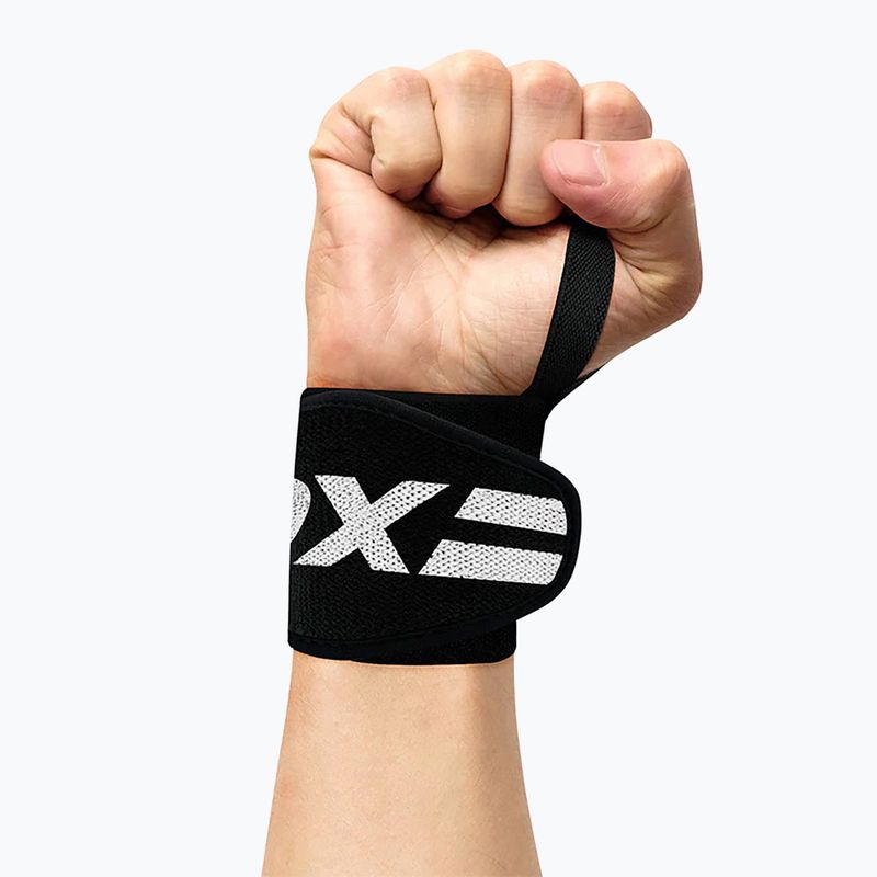 Bandáže na zápěstí RDX Gym Wrist Wrap Pro černé WAH-W2B 6