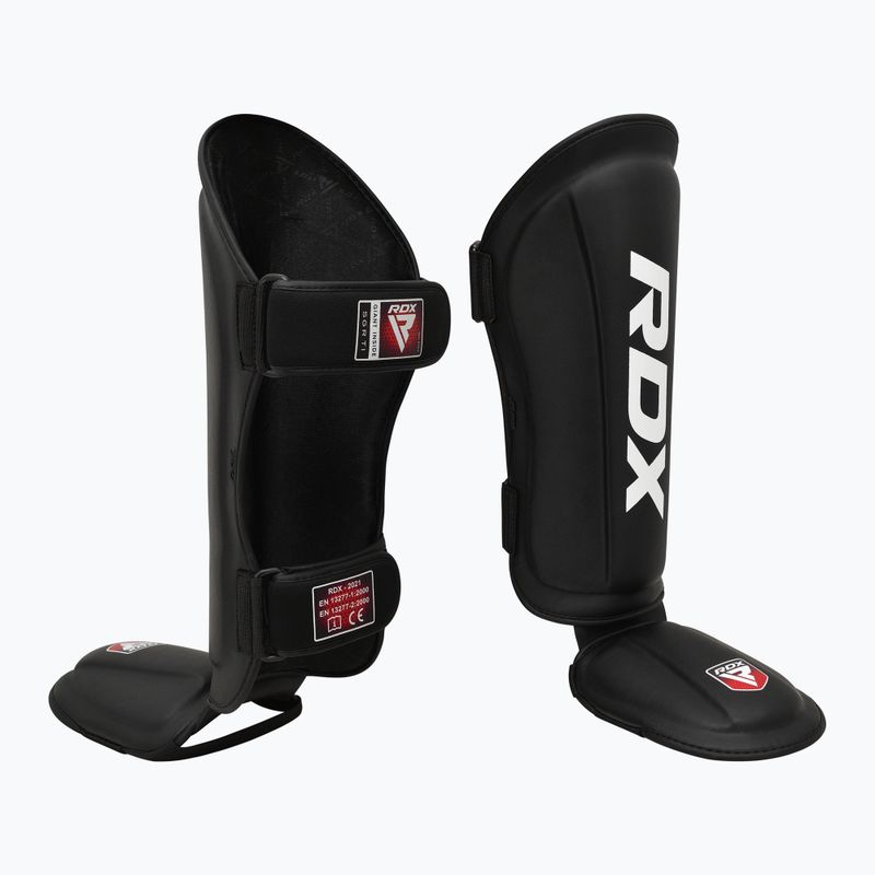 Chrániče holení a nártů RDX T1 Shin Instep Guards black 2