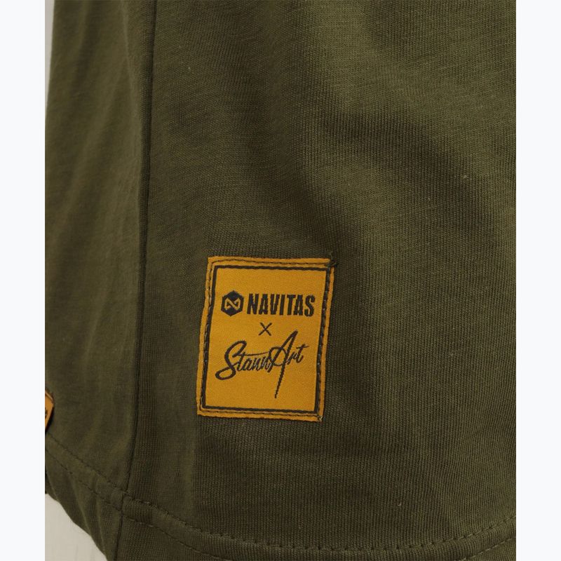 Pánské tričko Navitas Stannart Shadow Tee green 3