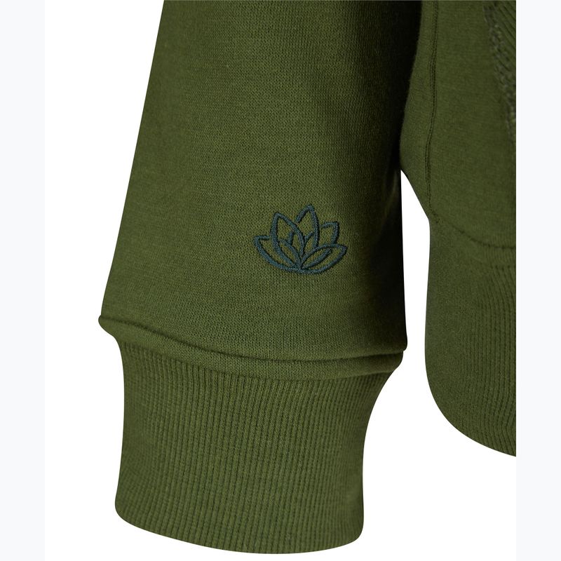 Dámská mikina Navitas Lily Sherpa Zip Hoody green 3