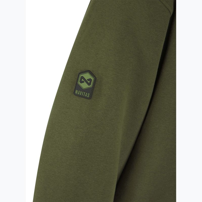 Pánská mikina Navitas Sherpa Zip Hoody green 3