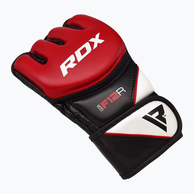 Grapplingové rukavice RDX Glove New Model GGRF-12R red 4