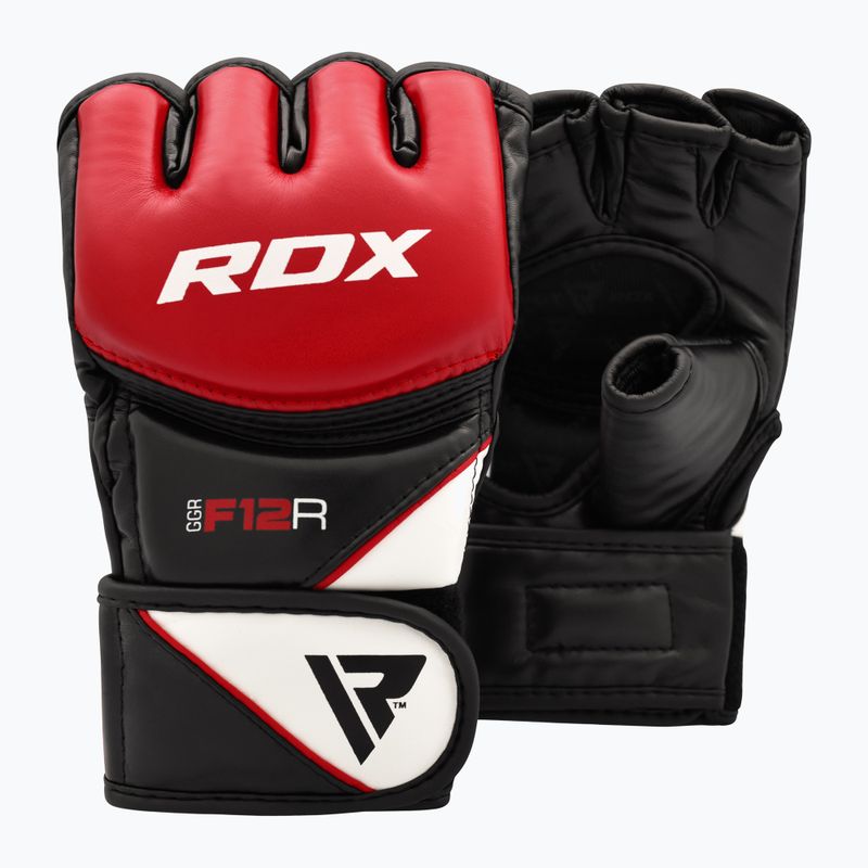 Grapplingové rukavice RDX Glove New Model GGRF-12R red