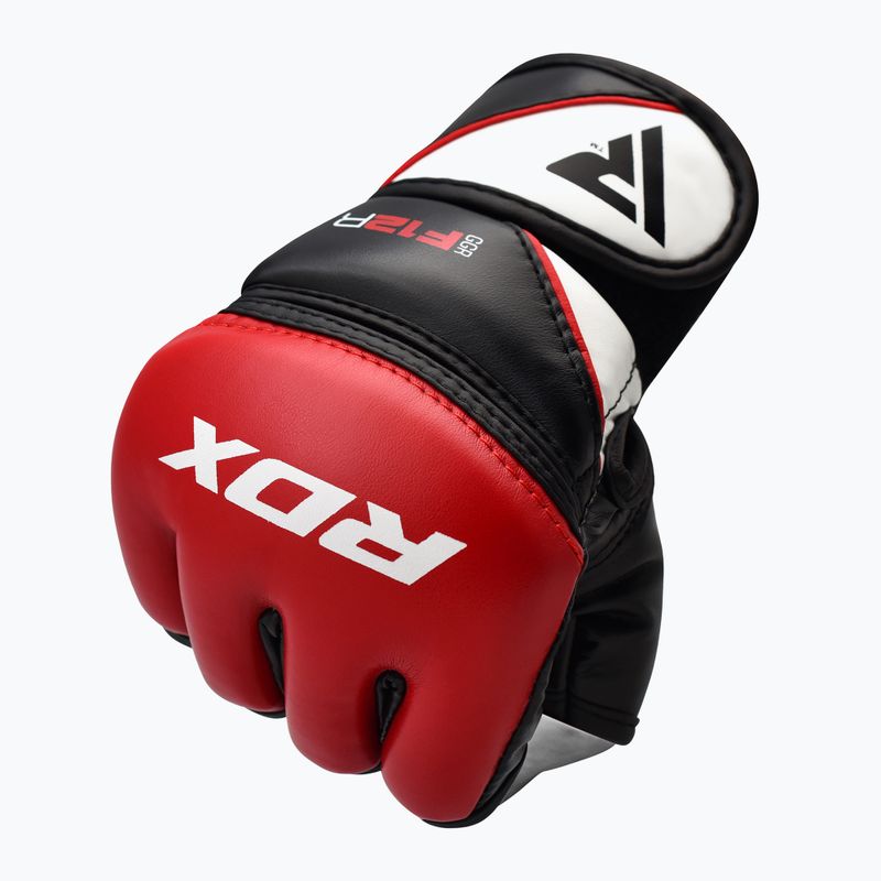 Grapplingové rukavice RDX Glove New Model GGRF-12R red 3