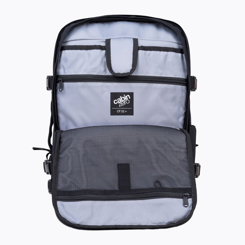 Turistický batoh CabinZero Classic Pro 32 l absolute black 8