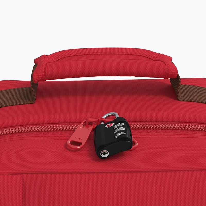 Turistický batoh CabinZero Classic 44 l london red  8