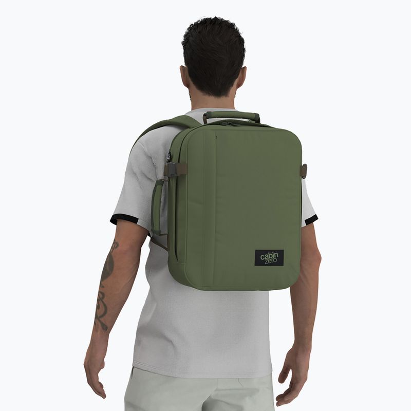 Turistický batoh CabinZero Classic Tech 28 l georgian khaki 14