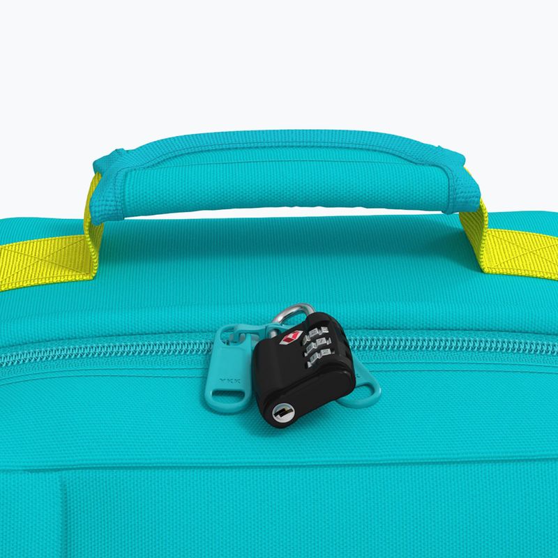 Turistický batoh CabinZero Classic 44 l aqua lagoon  8