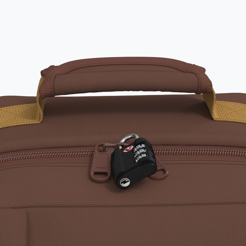 Turistický batoh CabinZero Classic 44 l belgian chocolate 8