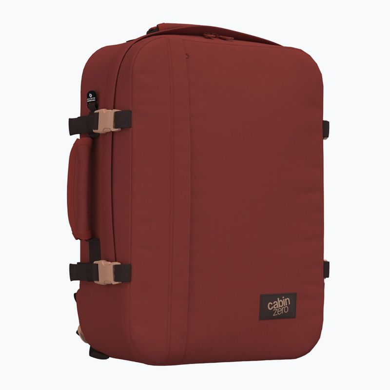 Turistický batoh CabinZero Classic 44 l sangria red  2
