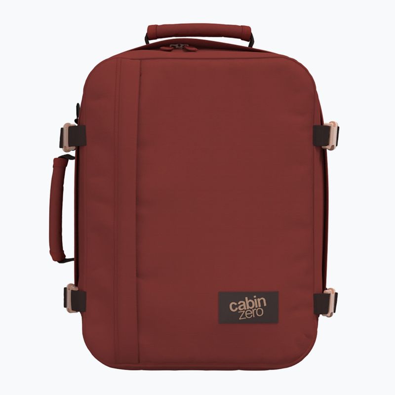 Turistický batoh CabinZero Classic 28 l sangria red