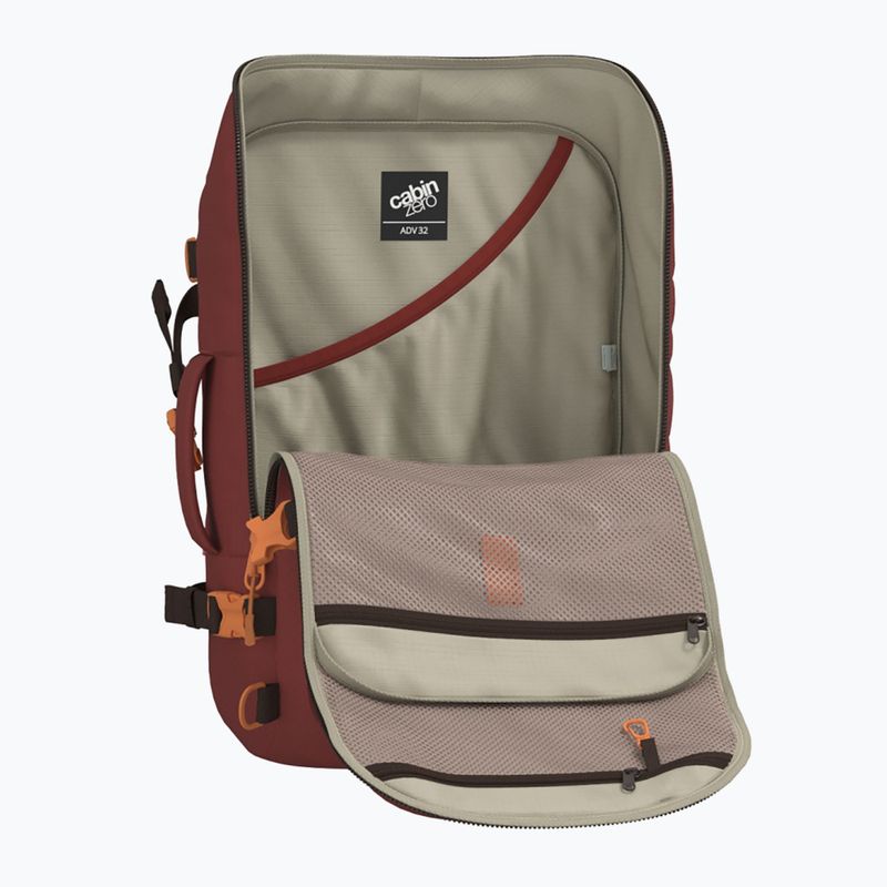 Turistický batoh CabinZero Adventure 32 l sangria red  7