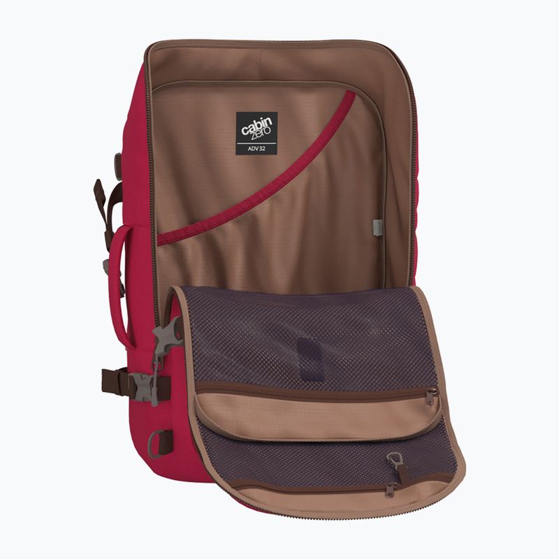 Turistický batoh CabinZero Adventure 32 l miami magenta  7