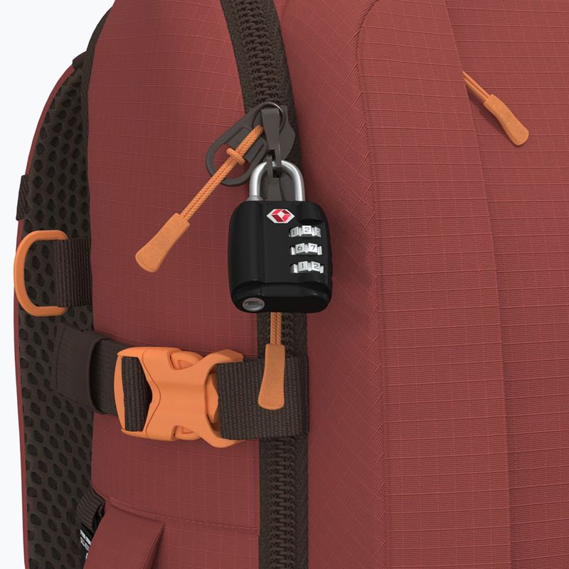 Turistický batoh CabinZero Adventure 42 l sangria red  9