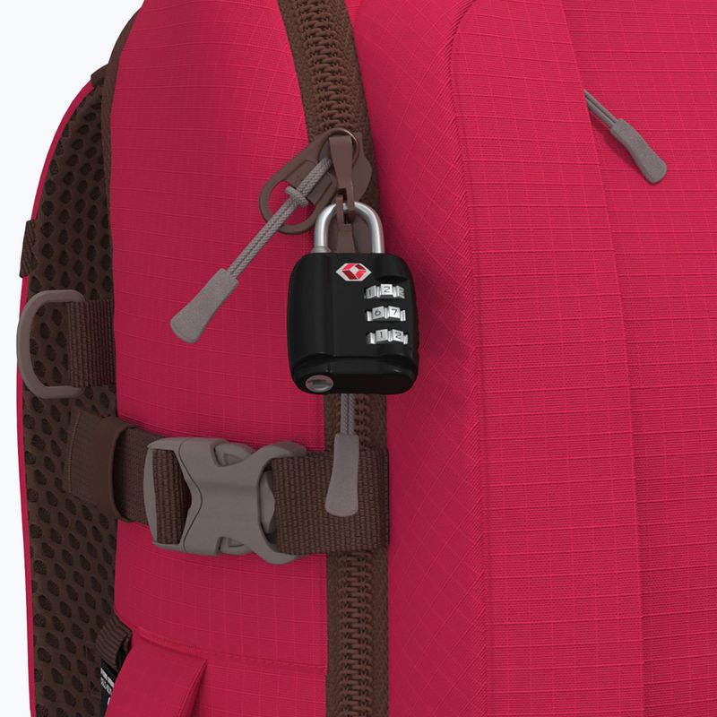 Turistický batoh CabinZero Adventure 42 l miami magenta  9