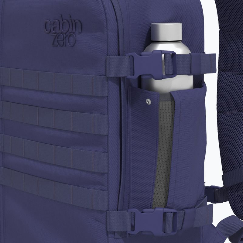 Turistický batoh CabinZero Military 44 l galaxy blue 9