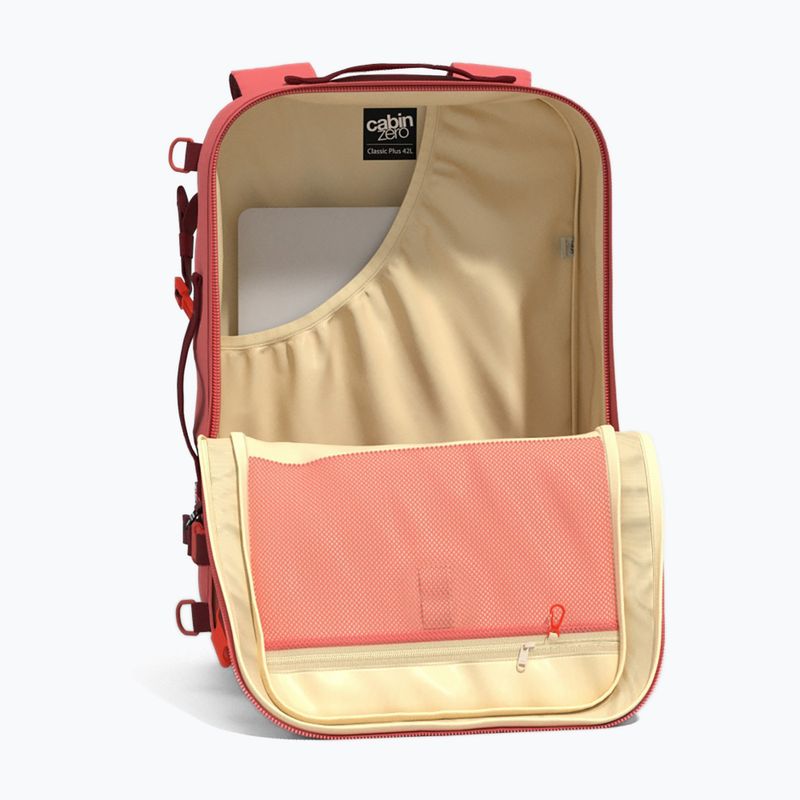 Turistický batoh CabinZero Classic Plus 42 l peach valley  9