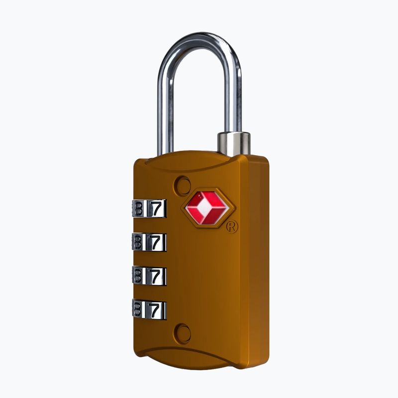 Visací zámek CabinZero Travel TSA Lock orange chill 3