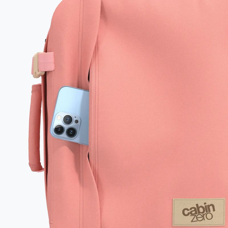 Cestovní batoh CabinZero Classic Tech 28 l růžový 13