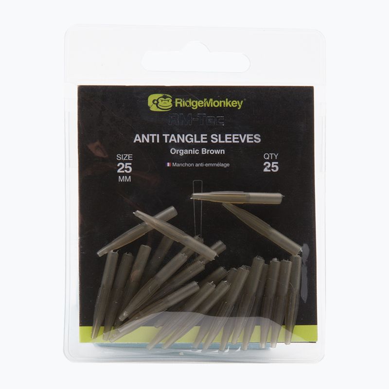 RidgeMonkey Connexion Anti Tangle Sleeves hnědý RMT110