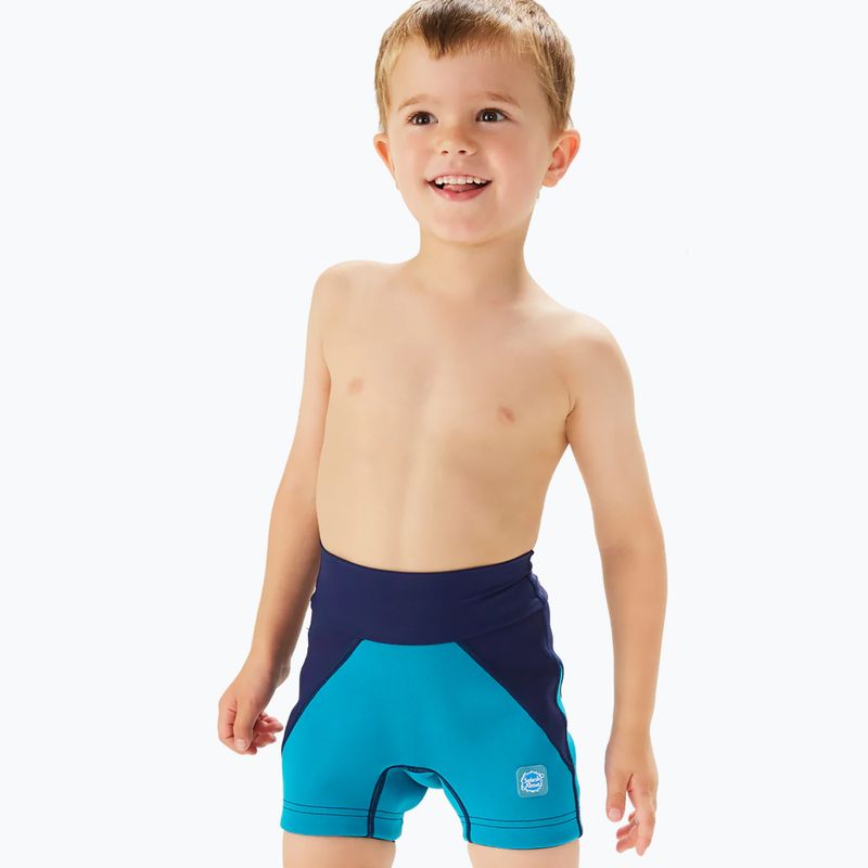 Plenkové plavky Splash About Splash Jammers navy/jade 5