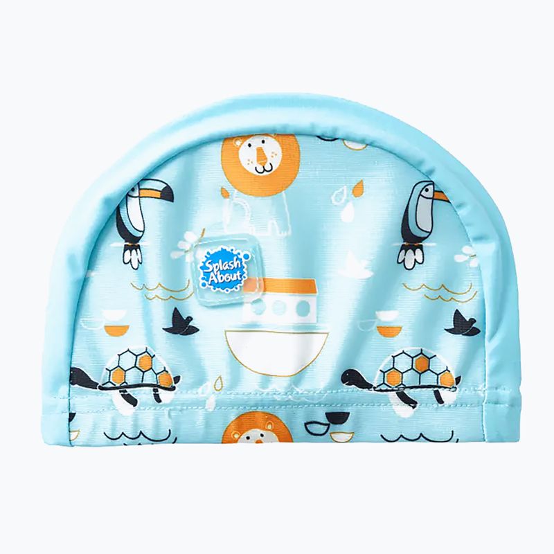 Dětská plavecká čepice Splash About Noah's Ark modrá SHNOA18 4