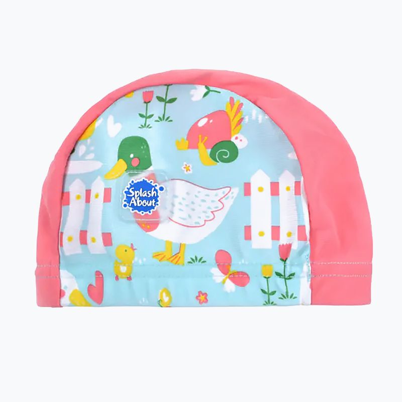 Dětská plavecká čepice Splash About Arka pink SHLD18 4