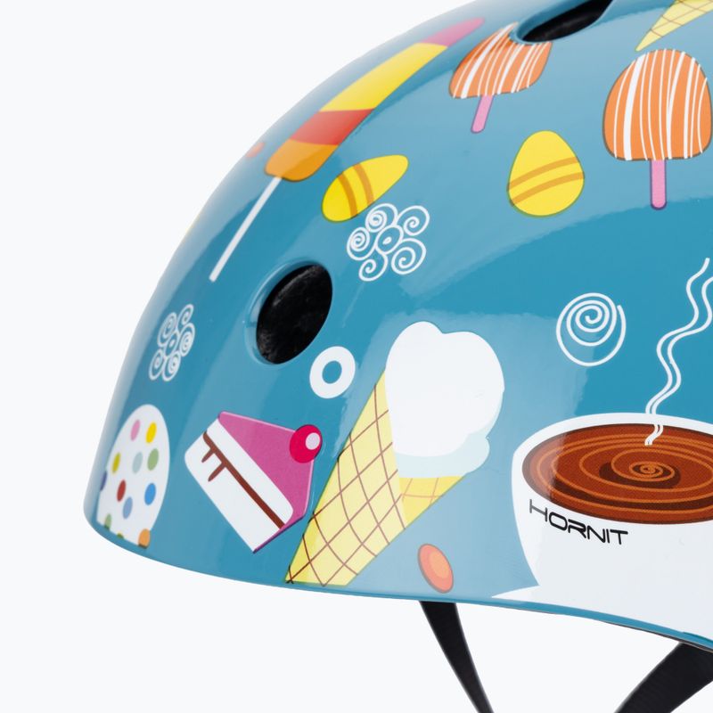 Dětská helma na kolo Hornit IceCream blue/multicolor 7