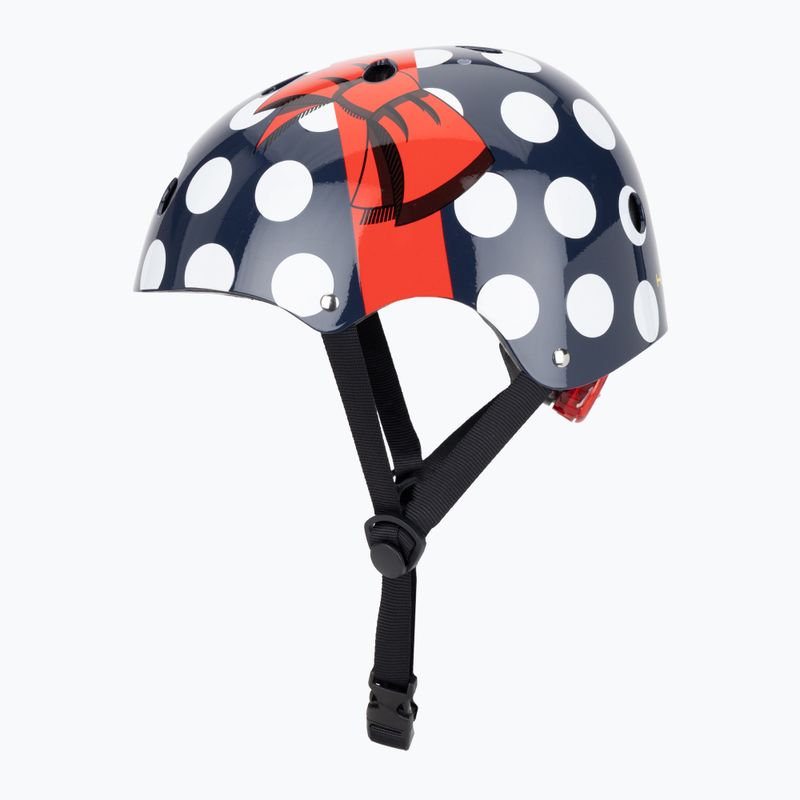 Dětská helma na kolo Hornit  PolkaDot navy/white/red 3