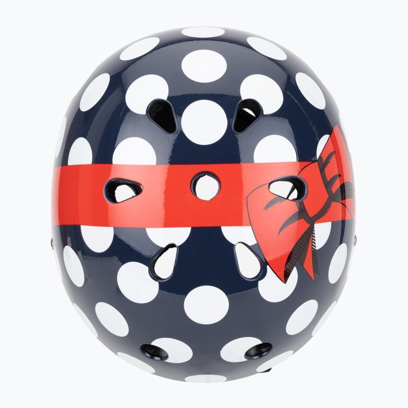Dětská helma na kolo Hornit  PolkaDot navy/white/red 6