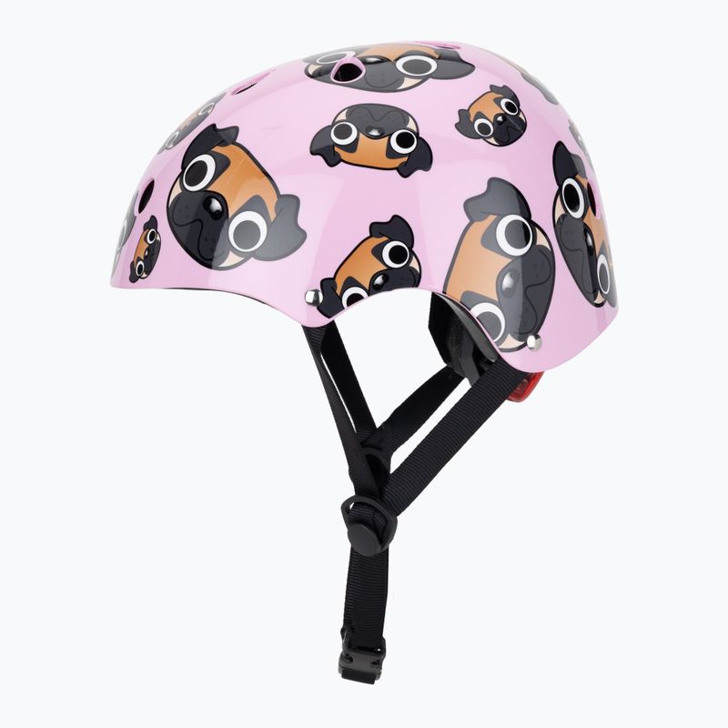 Dětská helma na kolo Hornit  Pug pink/brown 3