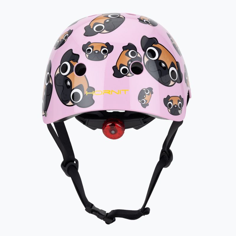 Dětská helma na kolo Hornit  Pug pink/brown 4
